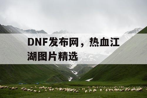 DNF发布网，热血江湖图片精选